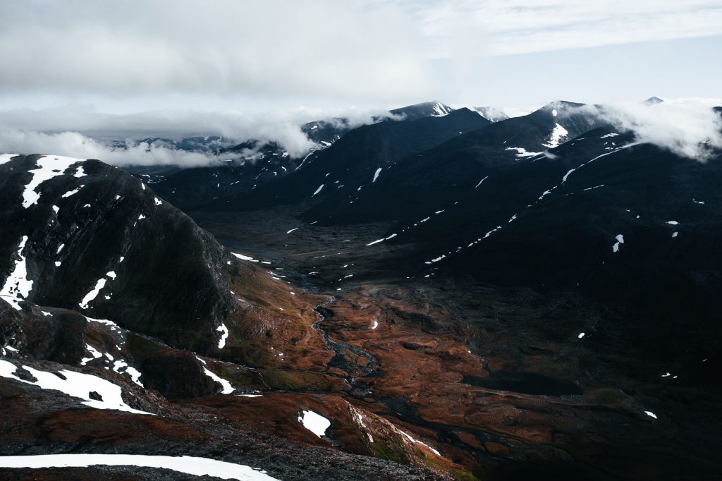 Mountain in Nikkaluokta