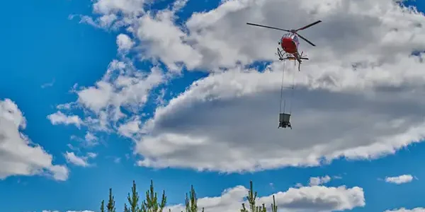 Helicopter Forest Fertilization Helicopter Forest Fertilization